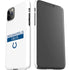 NFL Indianapolis Colts White Performance Series iPhone 11 Pro Max Lite Case