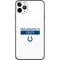 NFL Indianapolis Colts White Performance Series iPhone 11 Pro Max Skin