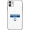 NFL Indianapolis Colts White Performance Series iPhone 11 Skin