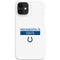 NFL Indianapolis Colts White Performance Series iPhone 12 Mini Lite Case