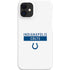 NFL Indianapolis Colts White Performance Series iPhone 12 Mini Lite Case