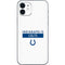 NFL Indianapolis Colts White Performance Series iPhone 12 Mini Skin