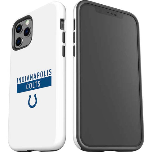 NFL Indianapolis Colts White Performance Series iPhone 12 Pro Impact Case