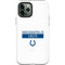 NFL Indianapolis Colts White Performance Series iPhone 12 Pro Max Impact Case
