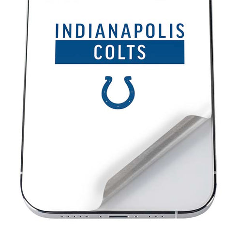 NFL Indianapolis Colts White Performance Series iPhone 12 Pro Max Skin