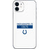 NFL Indianapolis Colts White Performance Series iPhone 12 Skin