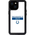 NFL Indianapolis Colts White Performance Series iPhone 13 Mini Waterproof Case