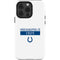 NFL Indianapolis Colts White Performance Series iPhone 13 Pro Impact Case