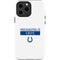NFL Indianapolis Colts White Performance Series iPhone 13 Pro Max Impact Case