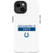 NFL Indianapolis Colts White Performance Series iPhone 15 Plus Impact Case