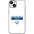 NFL Indianapolis Colts White Performance Series iPhone 14 Plus Skin