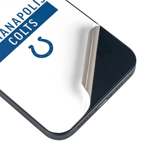 NFL Indianapolis Colts White Performance Series iPhone 15 Plus Skin