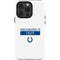 NFL Indianapolis Colts White Performance Series iPhone 14 Pro Impact Case