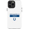 NFL Indianapolis Colts White Performance Series iPhone 14 Pro Max Impact Case