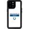 NFL Indianapolis Colts White Performance Series iPhone 14 Pro Max Waterproof Case