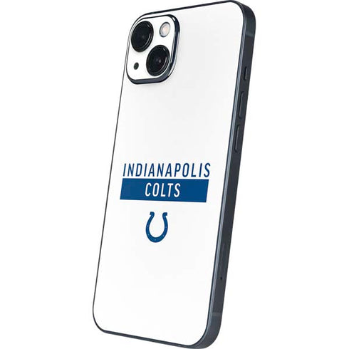 NFL Indianapolis Colts White Performance Series iPhone 14 Skin