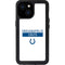 NFL Indianapolis Colts White Performance Series iPhone 15 Waterproof Case