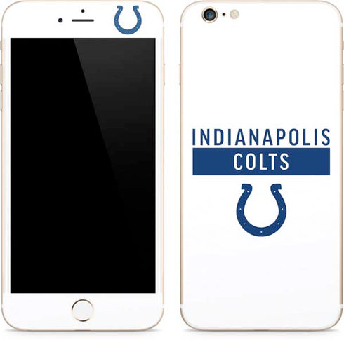 NFL Indianapolis Colts White Performance Series iPhone 6/6s Plus Skin