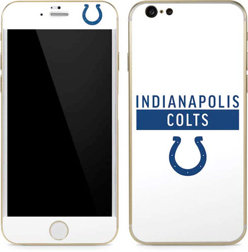 NFL Indianapolis Colts White Performance Series iPhone 6/6s Skin