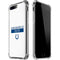 NFL Indianapolis Colts White Performance Series iPhone 7/8 Plus Clear Case
