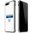 NFL Indianapolis Colts White Performance Series iPhone 7/8 Plus Clear Case