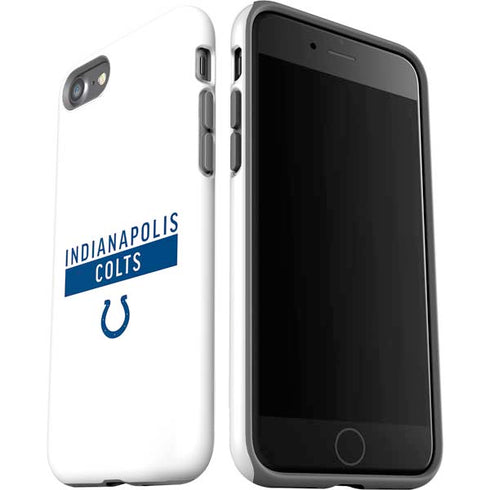 NFL Indianapolis Colts White Performance Series iPhone SE (2nd & 3rd Gen) Pro Case