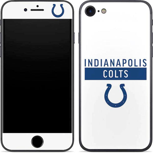 NFL Indianapolis Colts White Performance Series iPhone SE (2nd & 3rd Gen) Skin