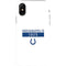 NFL Indianapolis Colts White Performance Series iPhone X Pro Case