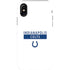 NFL Indianapolis Colts White Performance Series iPhone X Pro Case