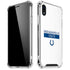 NFL Indianapolis Colts White Performance Series iPhone XR Clear Case