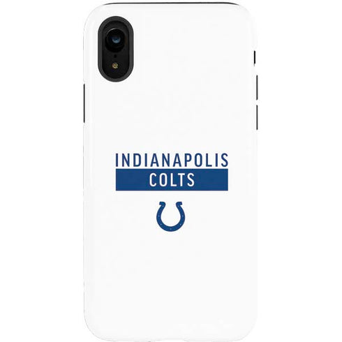 NFL Indianapolis Colts White Performance Series iPhone XR Pro Case