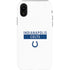 NFL Indianapolis Colts White Performance Series iPhone XR Pro Case
