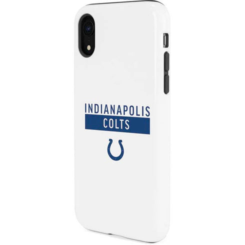 NFL Indianapolis Colts White Performance Series iPhone XR Pro Case