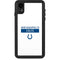 NFL Indianapolis Colts White Performance Series iPhone XR Waterproof Case