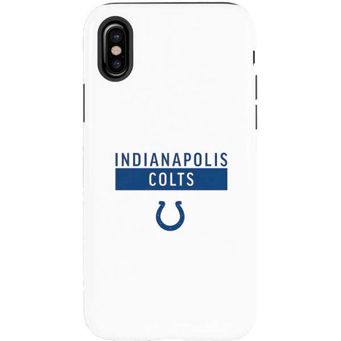 NFL Indianapolis Colts White Performance Series iPhone XS Pro Case