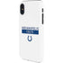 NFL Indianapolis Colts White Performance Series iPhone XS Pro Case