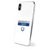 NFL Indianapolis Colts White Performance Series iPhone XS Skin