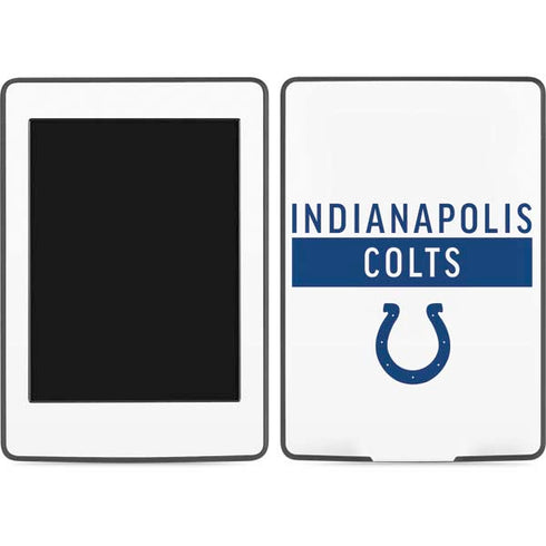 NFL Indianapolis Colts White Performance Series Amazon Kindle Skin