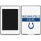 NFL Indianapolis Colts White Performance Series Amazon Kindle Skin
