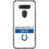 NFL Indianapolis Colts White Performance Series LG K51/Q51 Clear Case