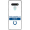 NFL Indianapolis Colts White Performance Series LG Stylo 6 Clear Case