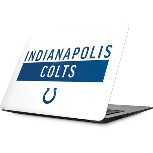 NFL Indianapolis Colts White Performance Series Apple MacBook Skin