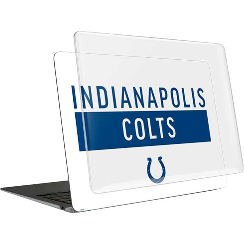 NFL Indianapolis Colts White Performance Series MacBook Air 13in M1 (2021) Case plus Skin