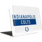 NFL Indianapolis Colts White Performance Series MacBook Air 13in M1 (2021) Case plus Skin