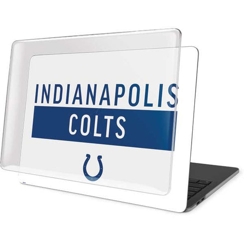 NFL Indianapolis Colts White Performance Series MacBook Pro 16in (2019-20) Case plus Skin