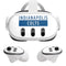 NFL Indianapolis Colts White Performance Series Meta Quest 3 Skin