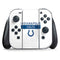 NFL Indianapolis Colts White Performance Series Nintendo Switch (2017-2021) Joy-Con Controller Skin