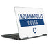 NFL Indianapolis Colts White Performance Series Notebook 9 Pro 13in (2017) Skin