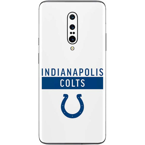 NFL Indianapolis Colts White Performance Series OnePlus 7 Pro Skin