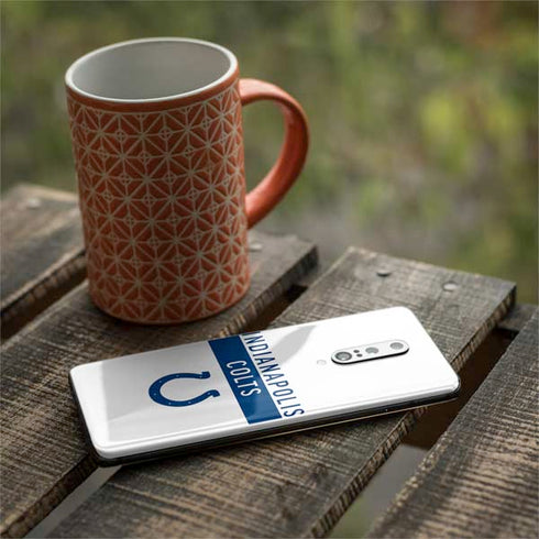 NFL Indianapolis Colts White Performance Series OnePlus 7 Pro Skin